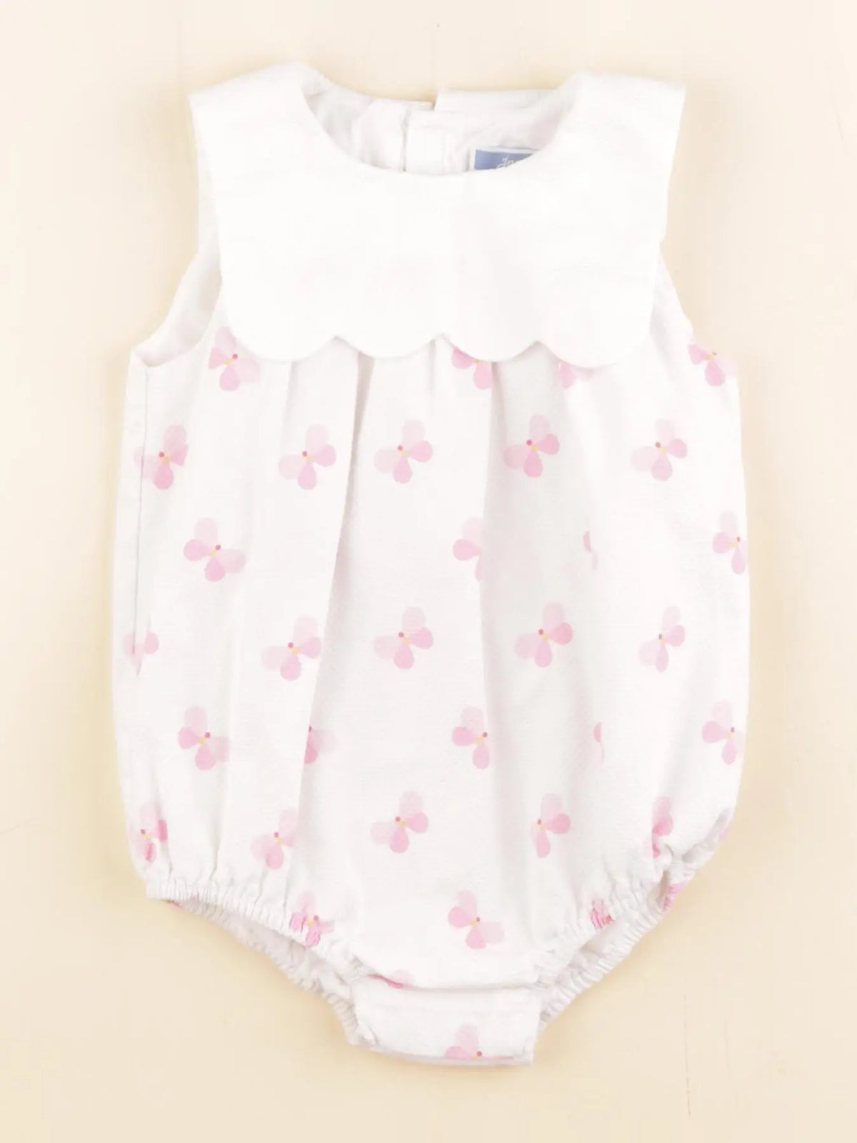 Jacadi - combinaison blanc, rose - 18 mois