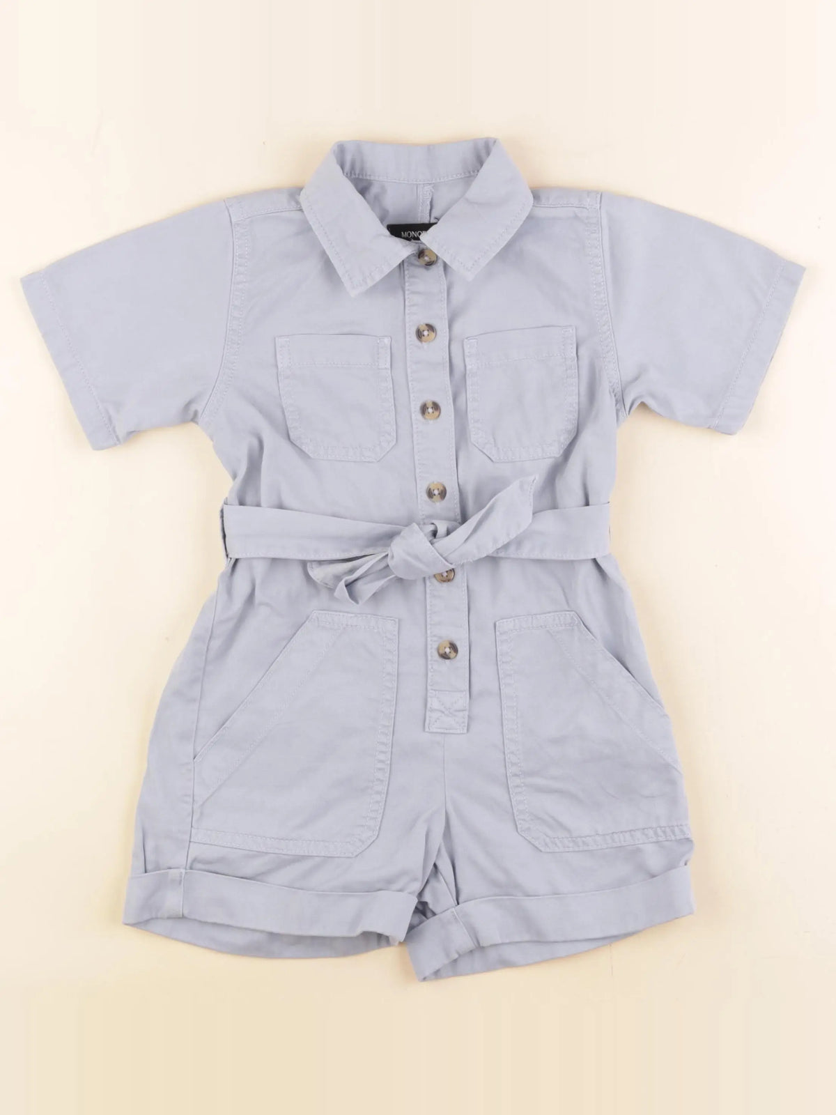 Monoprix - combinaison bleu - 4 ans