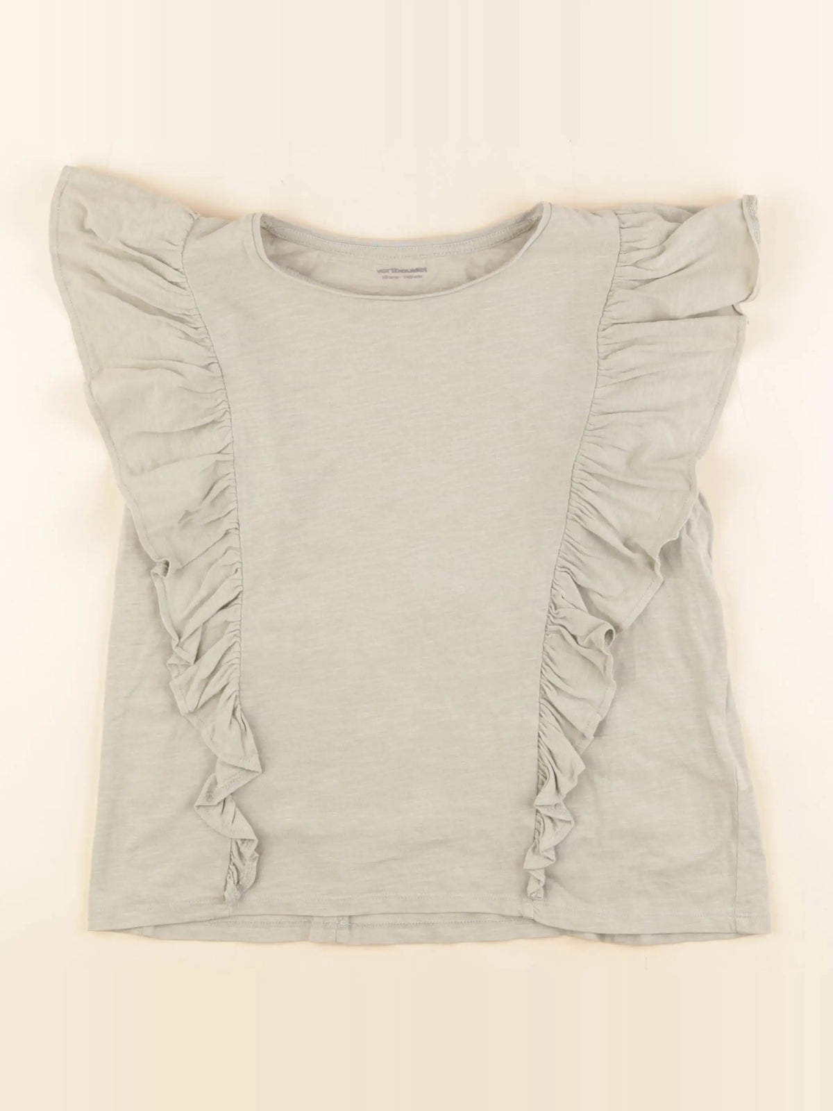 Vertbaudet - tee-shirt vert - 10 ans