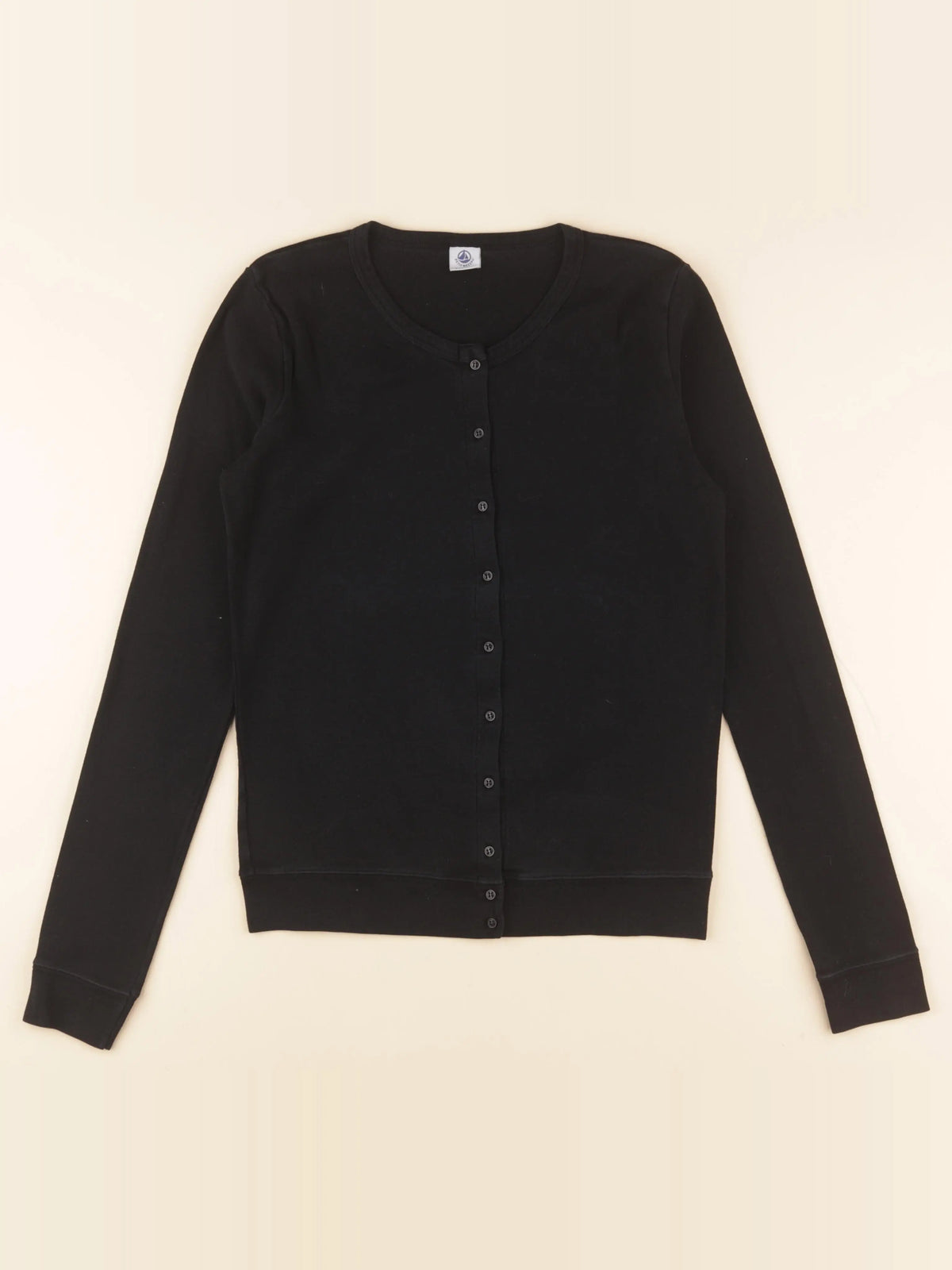 Petit Bateau - tee-shirt noir - 16 ans