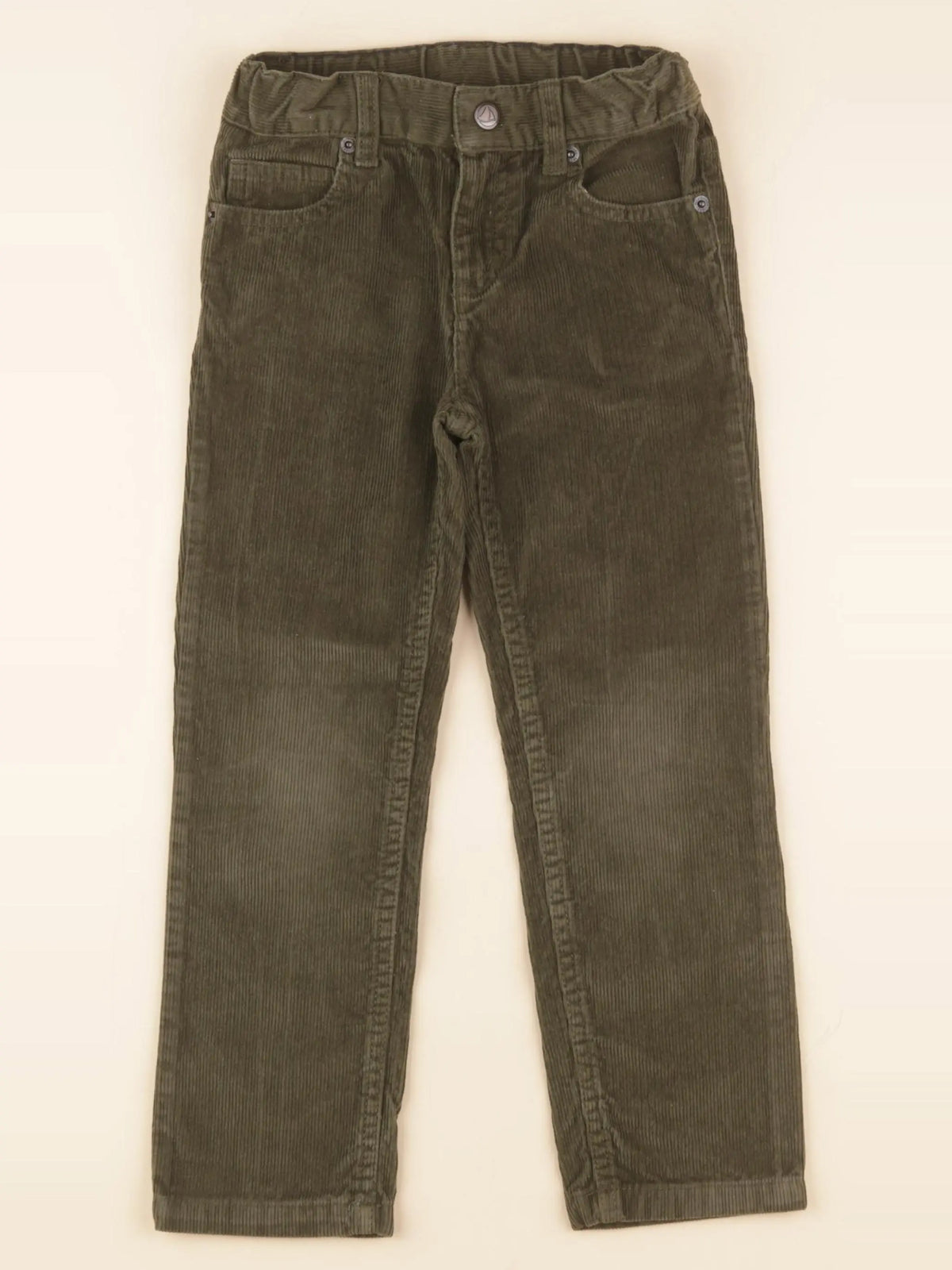 Petit Bateau - pantalon vert - 5 ans