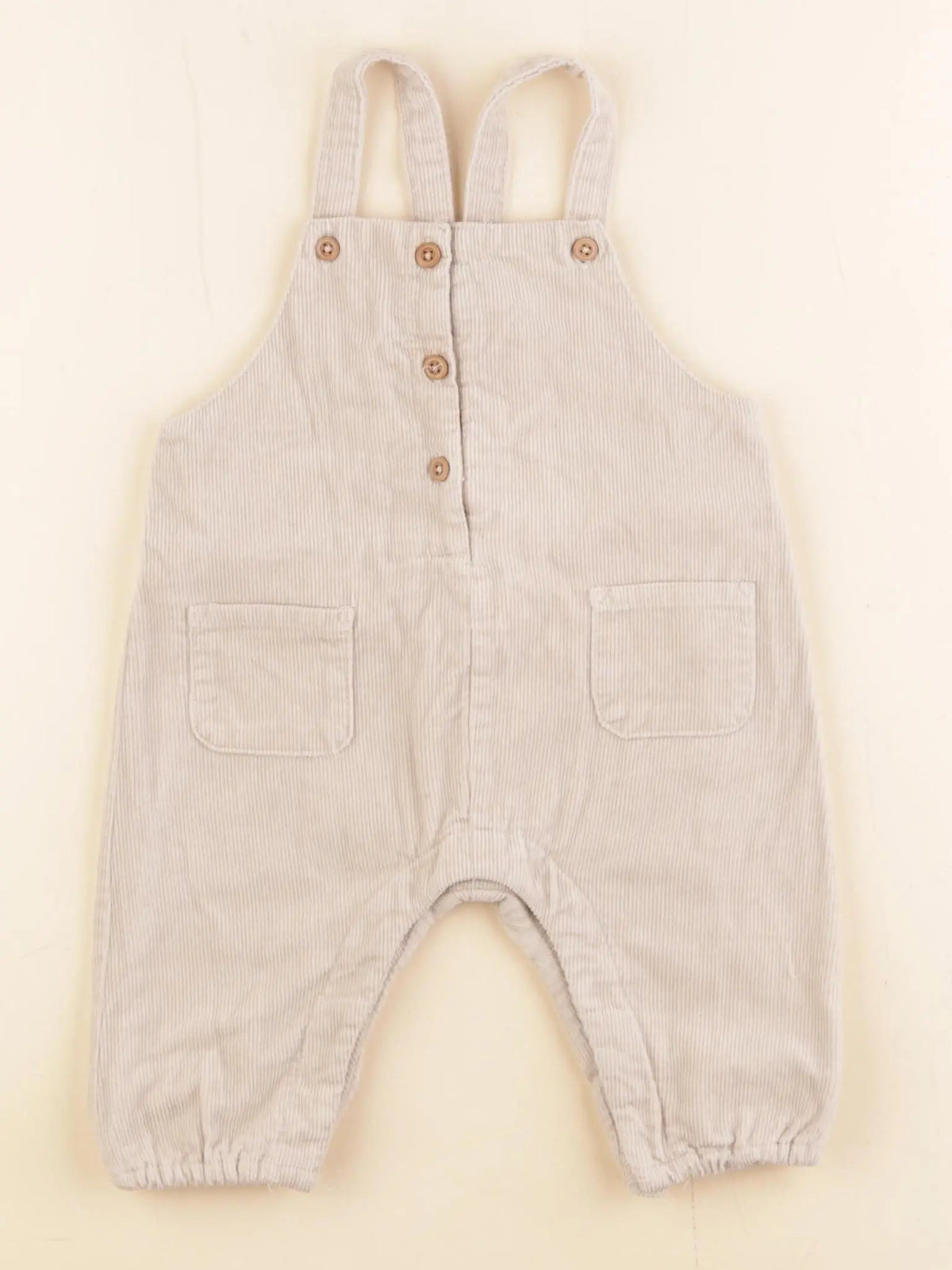 Zara - salopette beige - 1/3 mois