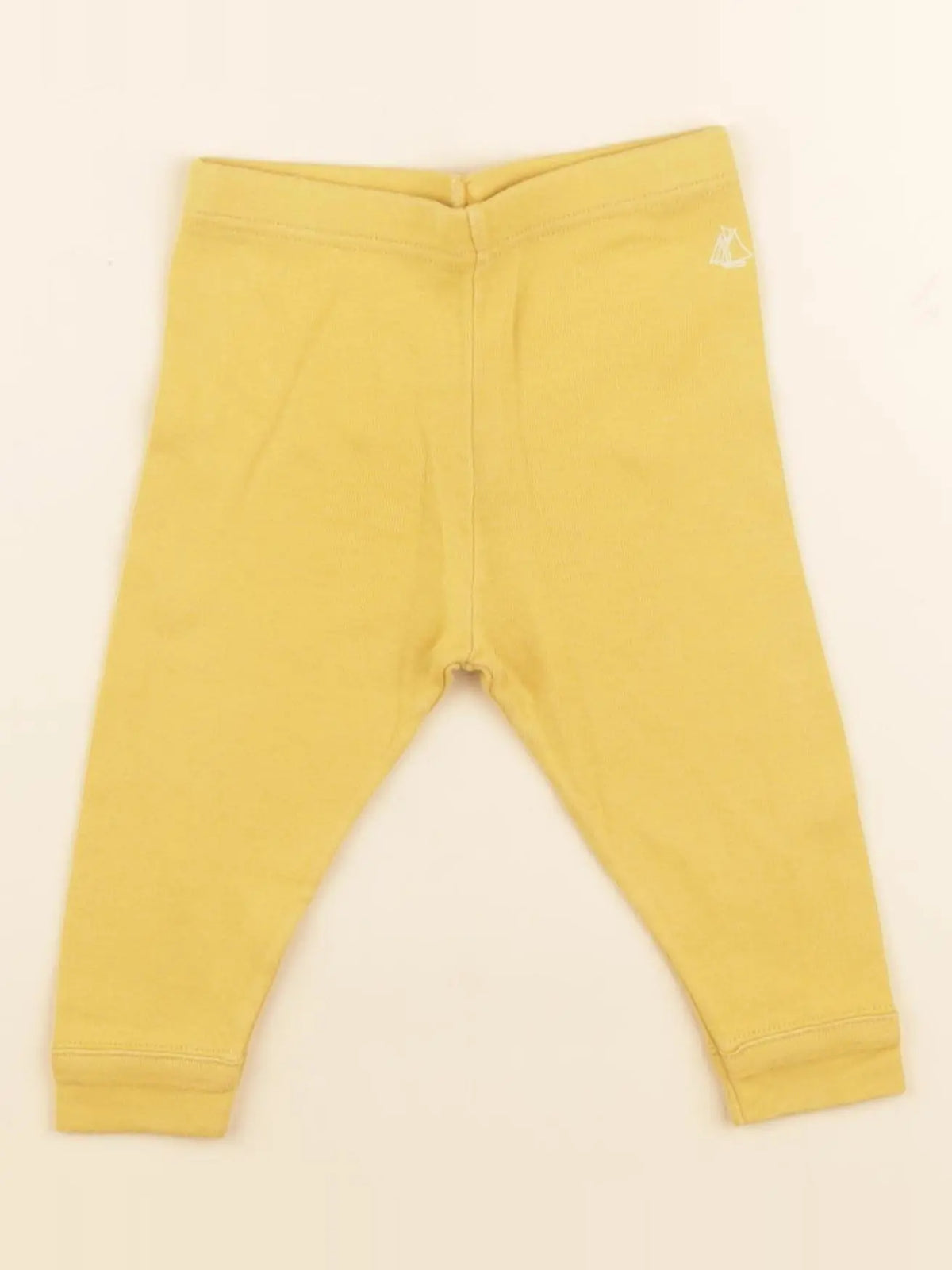 Petit Bateau - legging jaune - 6 mois