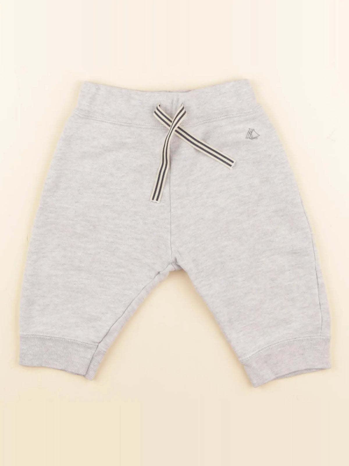 Petit Bateau - jogging gris - 12 mois