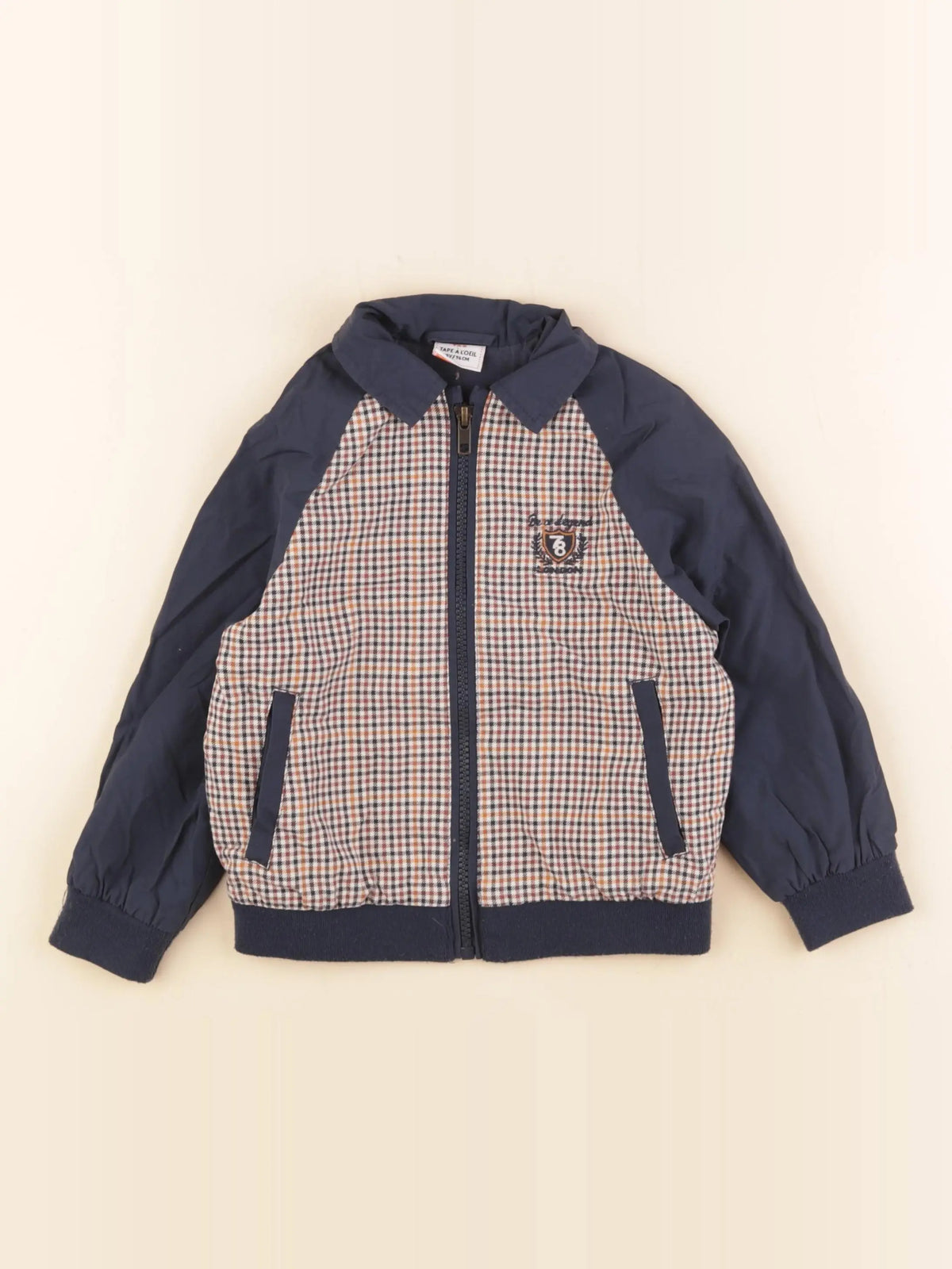 Tape à l'oeil - veste bleu, marron - 3 ans