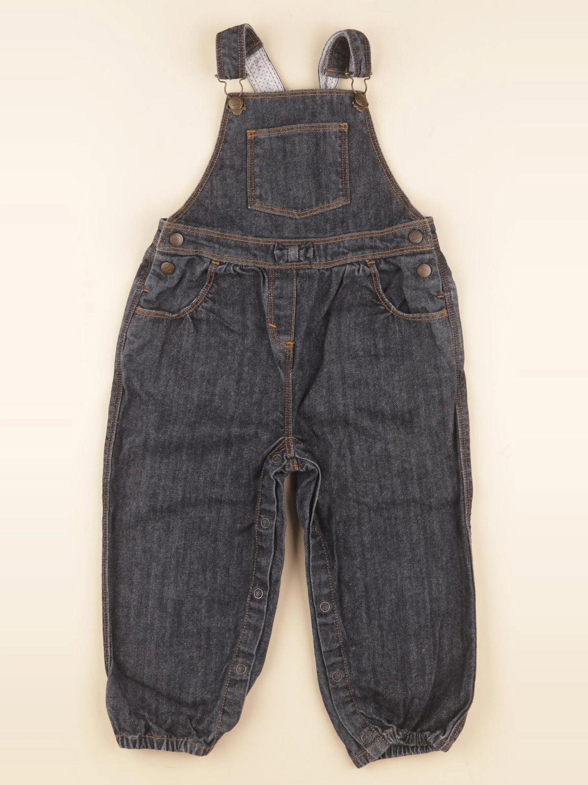 Petit Bateau - salopette bleu - 24 mois