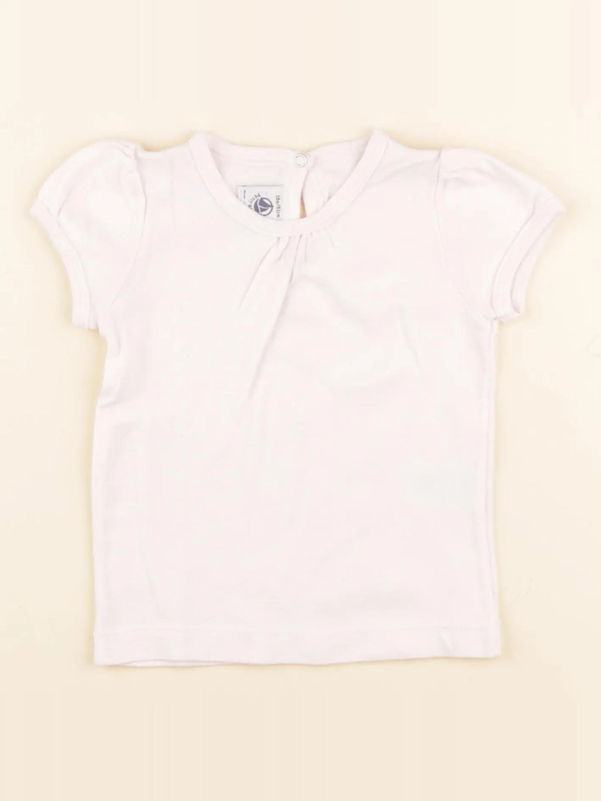 Petit Bateau - tee-shirt rose - 18 mois