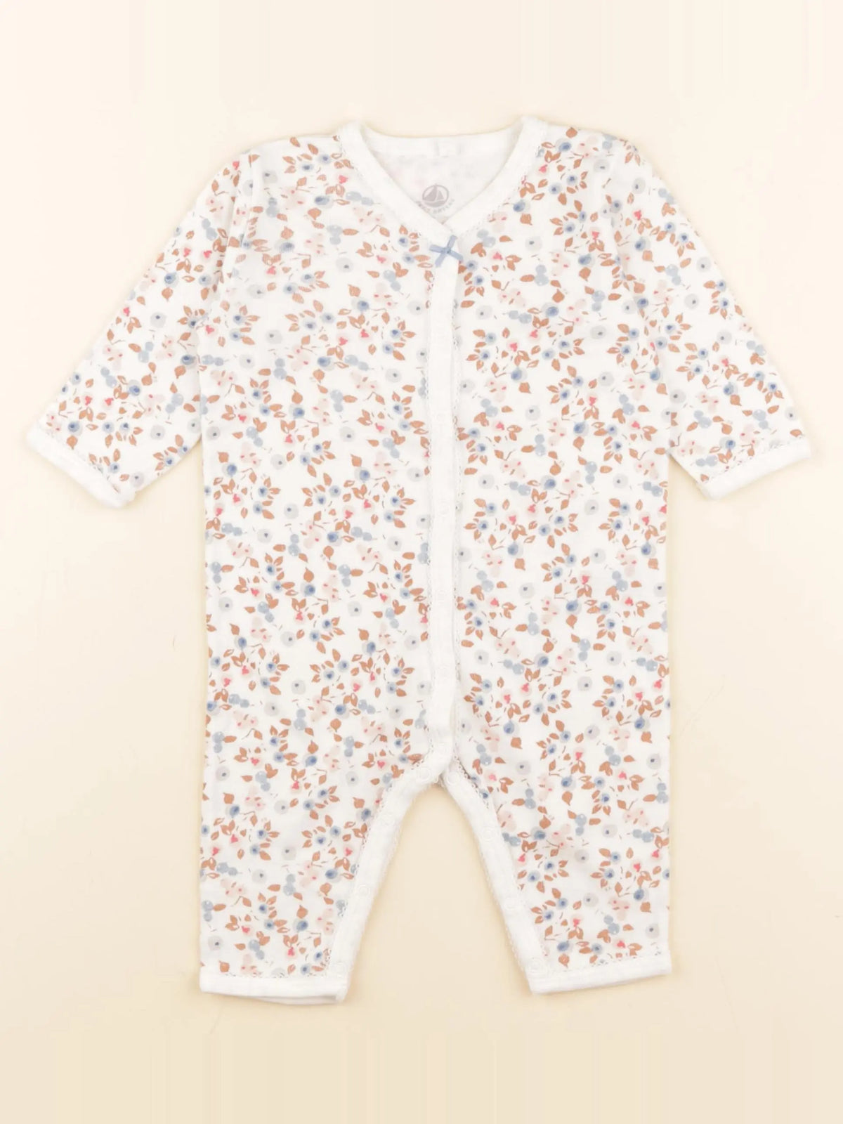 Petit Bateau - pyjama coton multicolore - 6 mois