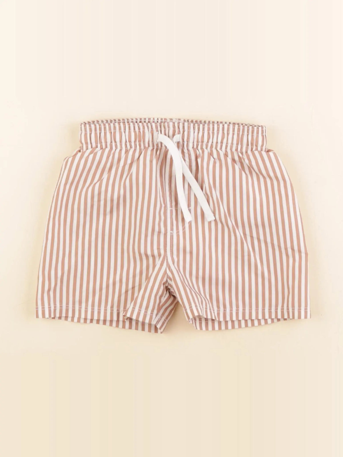 H&M - maillot de bain blanc, marron - 18/24 mois