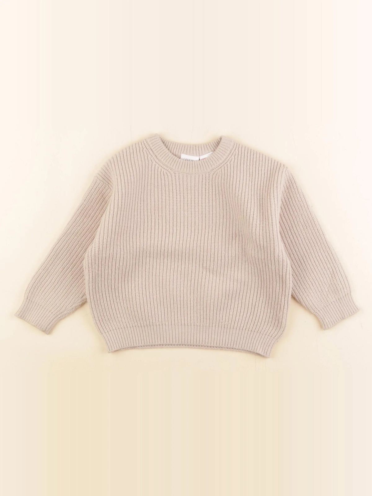 Zara - pull beige - 2 ans