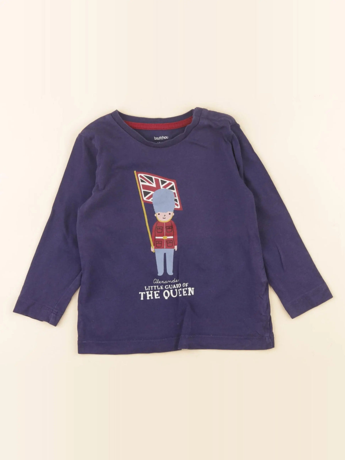 Boutchou - tee-shirt bleu - 18 mois
