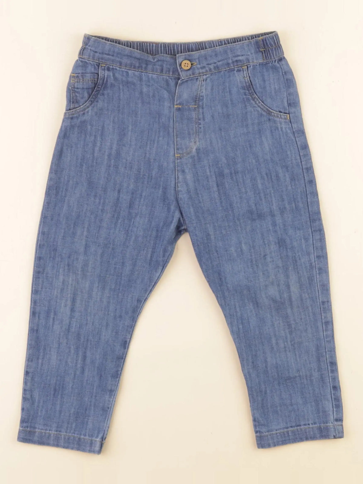 Marks & Spencer - pantalon bleu - 18/24 mois
