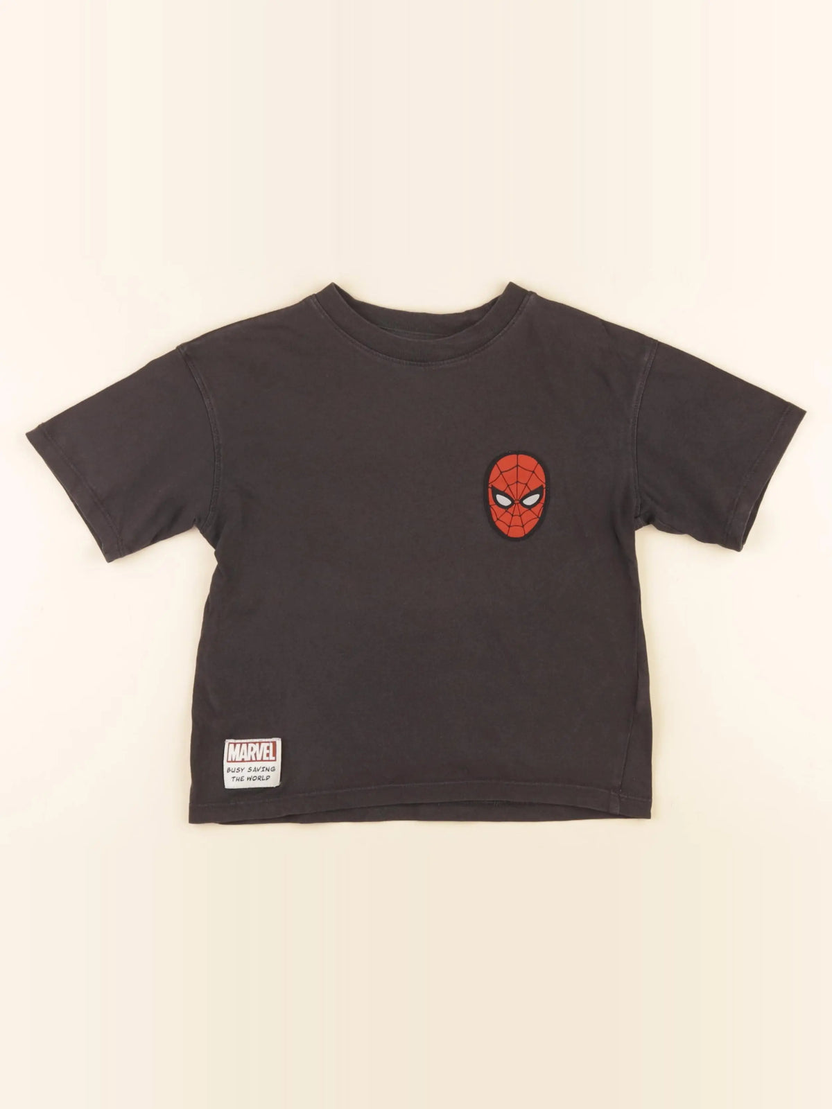 H&M - tee-shirt gris - 2/4 ans