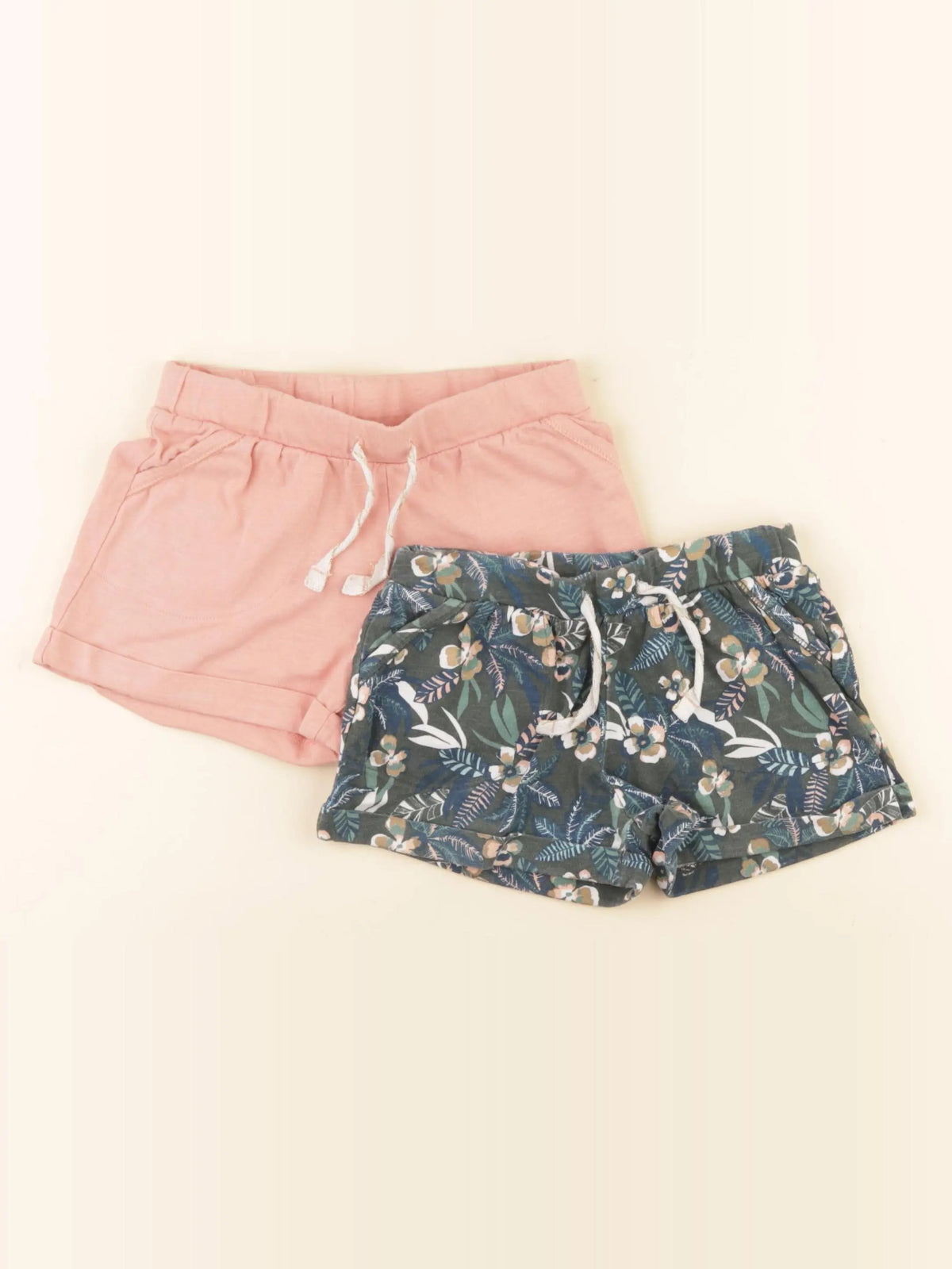 Vertbaudet - lot de 2 shorts multicolore - 6 ans