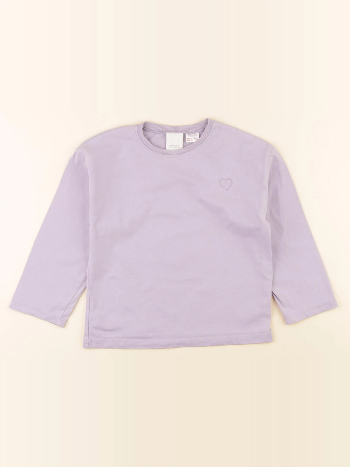 Zara - tee-shirt violet - 4 ans