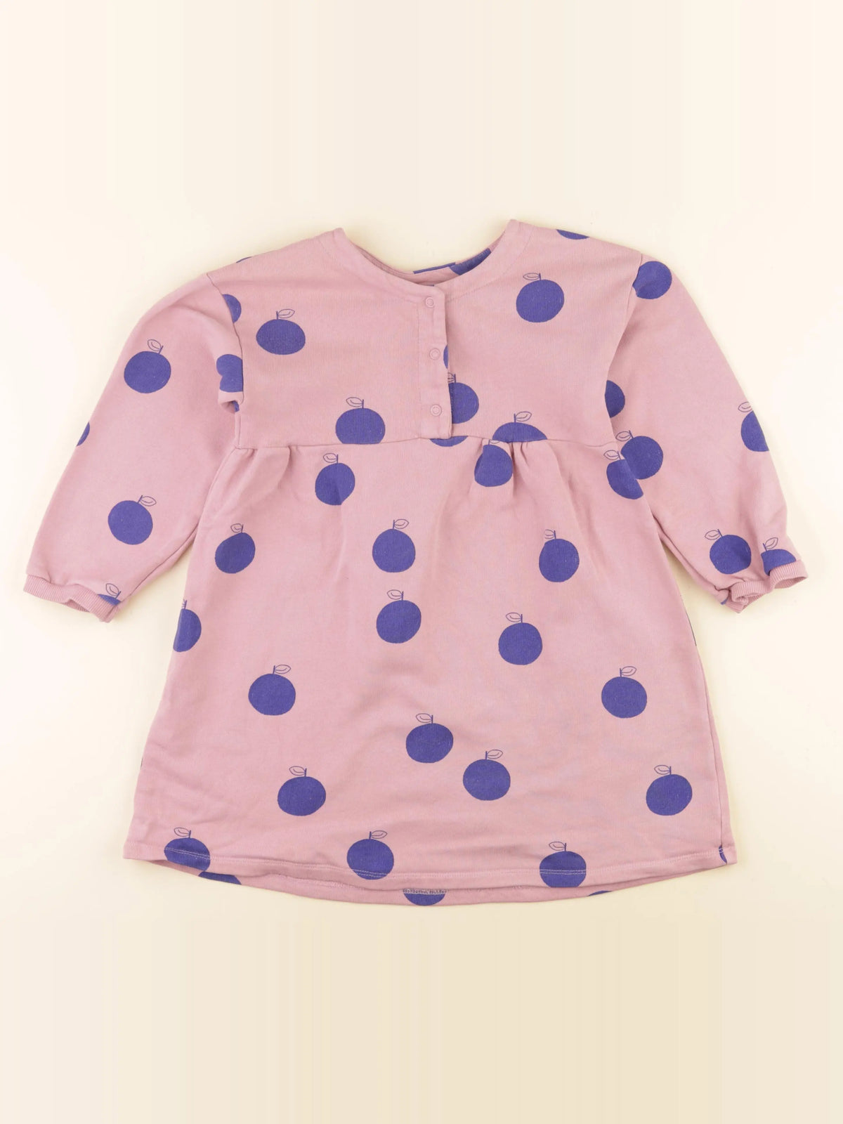 Zara - robe rose, bleu - 3/4 ans