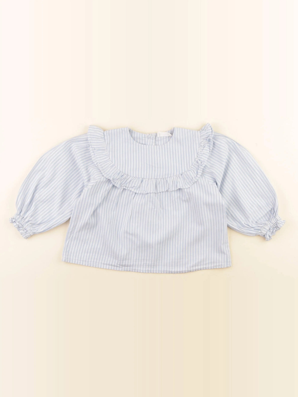 Mango - blouse bleu - 2/3 ans