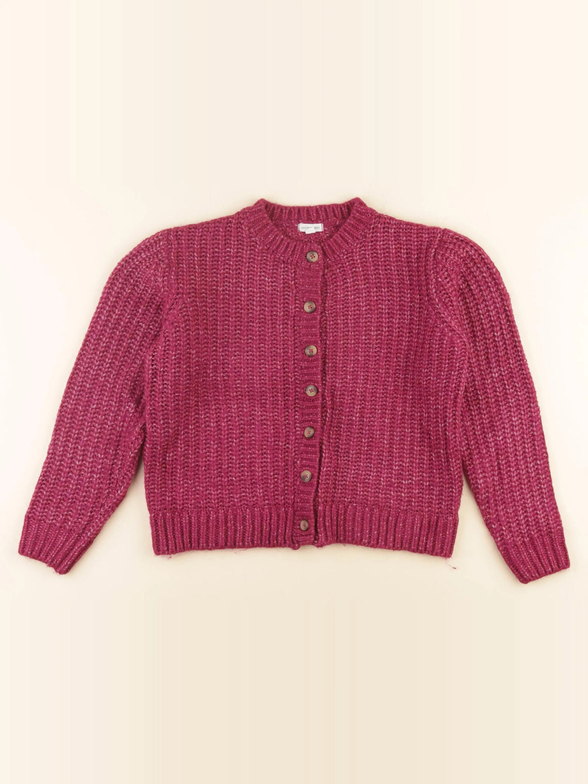 Vertbaudet - gilet violet - 12 ans