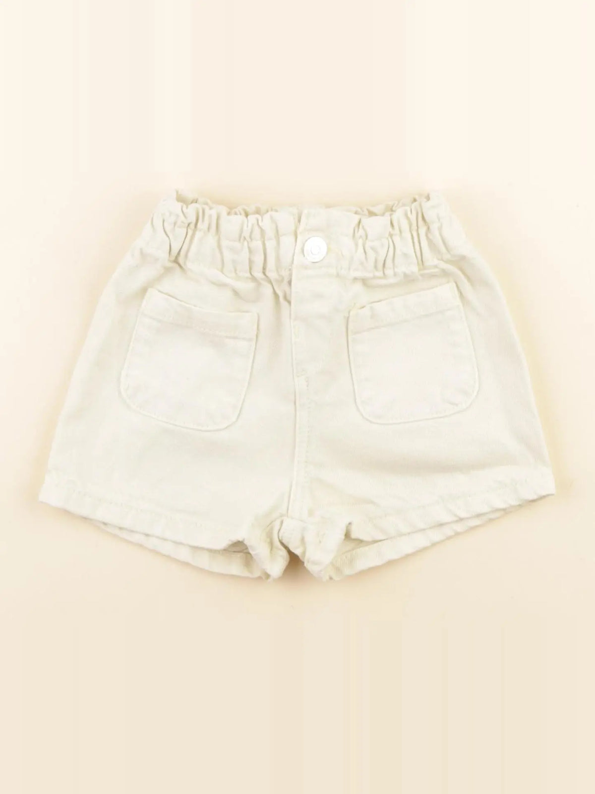 Mango - short beige - 12/18 mois