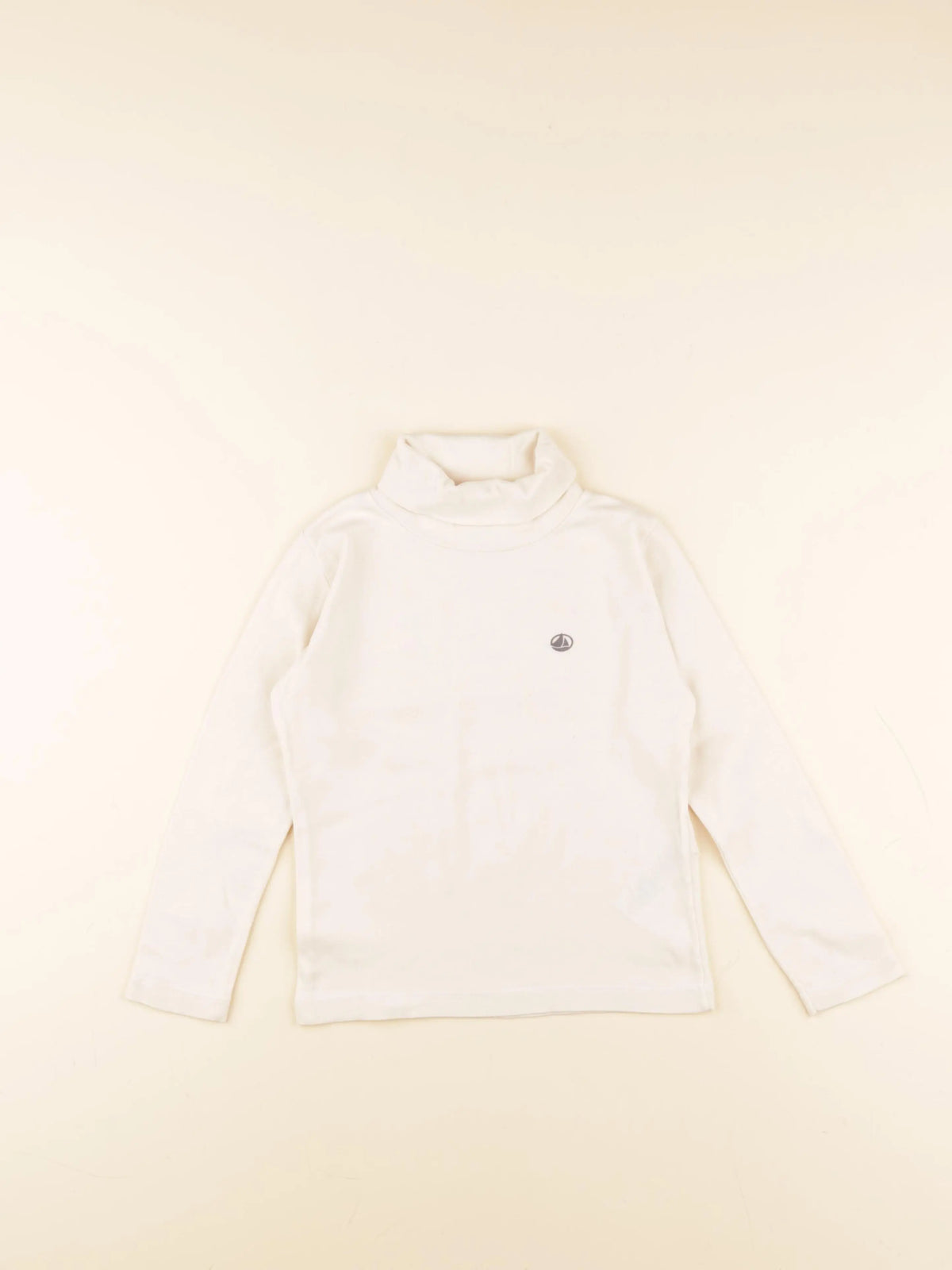 Petit Bateau - sous-pull beige - 5 ans