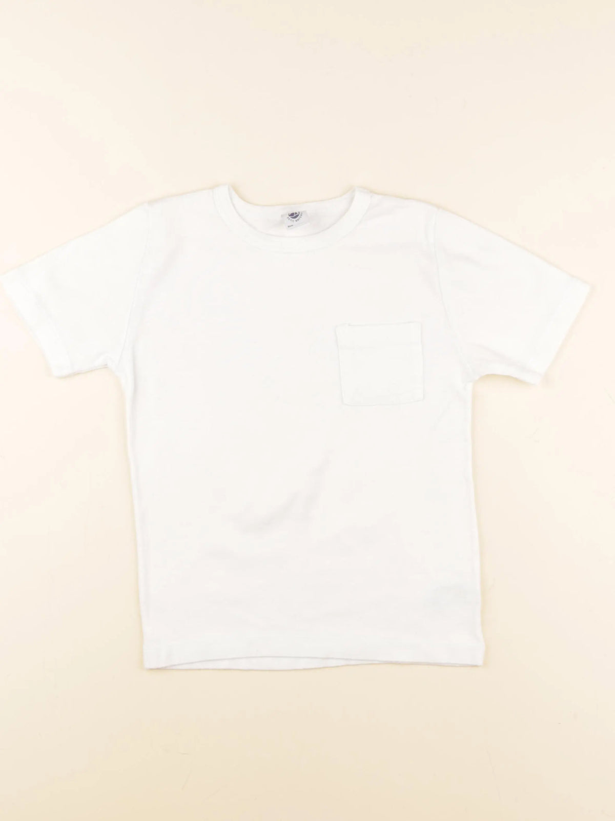 Petit Bateau - tee-shirt blanc - 8 ans