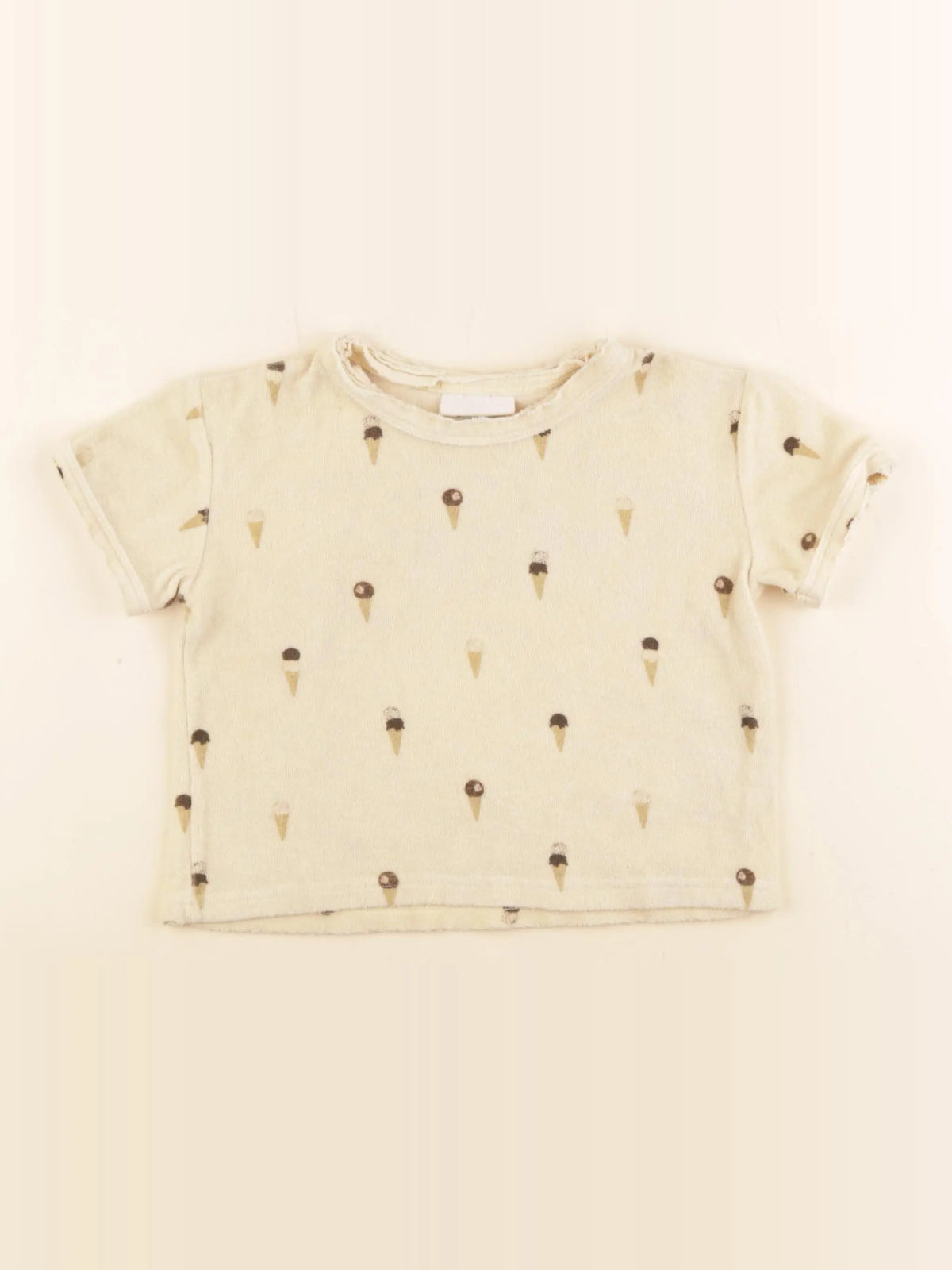 Studio Boheme - tee-shirt beige, marron - 36 mois