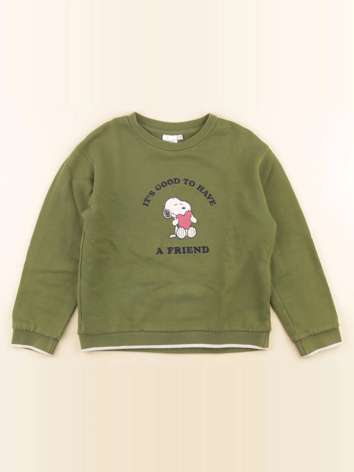 Cyrillus - sweat vert - 10 ans