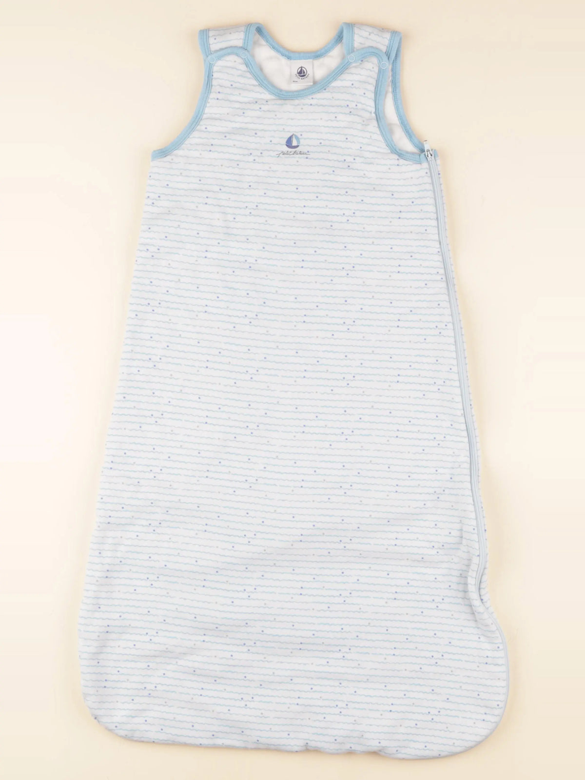 Petit Bateau - gigoteuse bleu - 18/36 mois