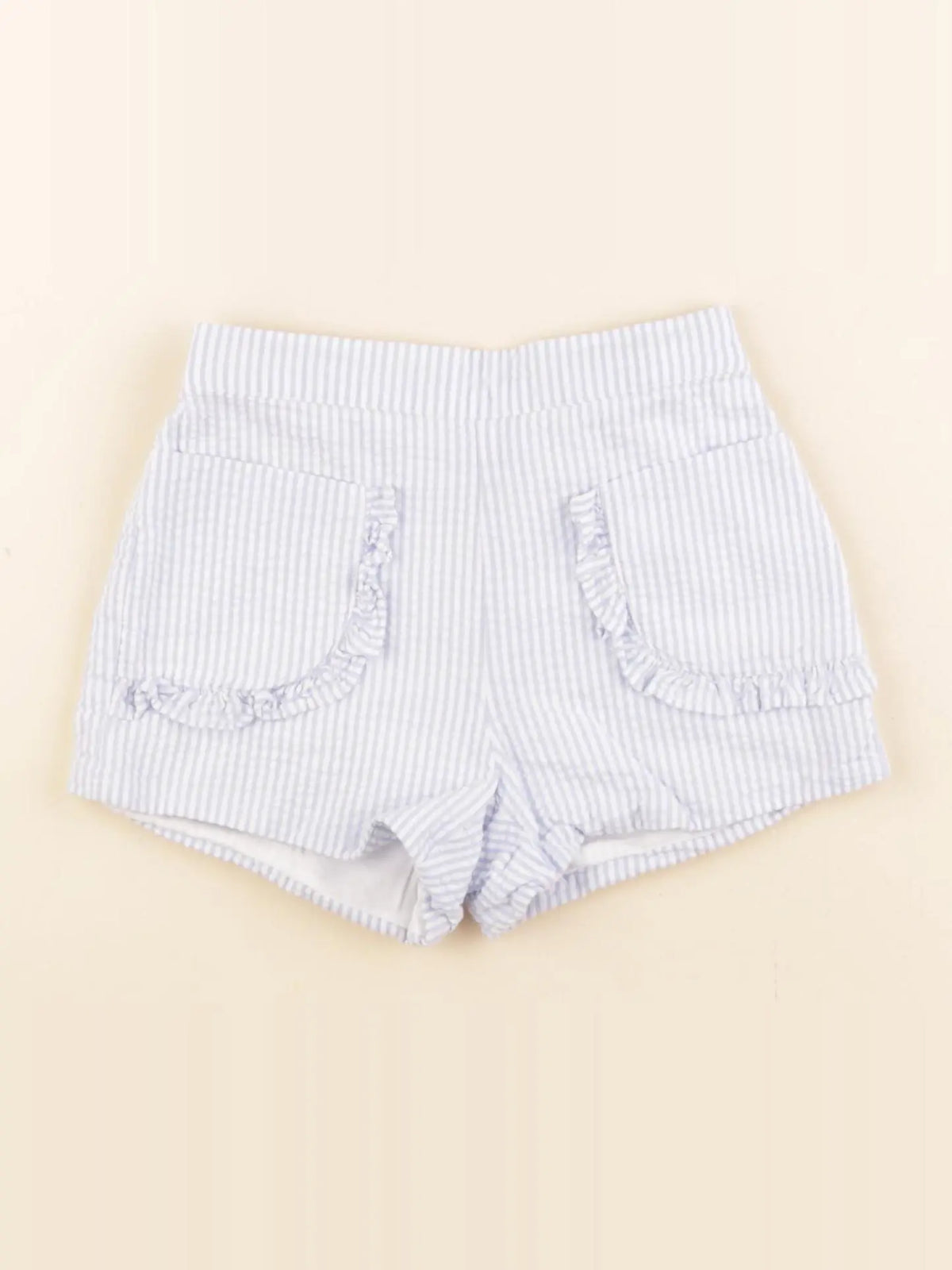 Jacadi - short blanc, bleu - 18 mois