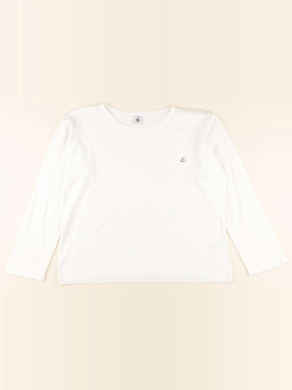 Petit Bateau - tee-shirt blanc - 10 ans