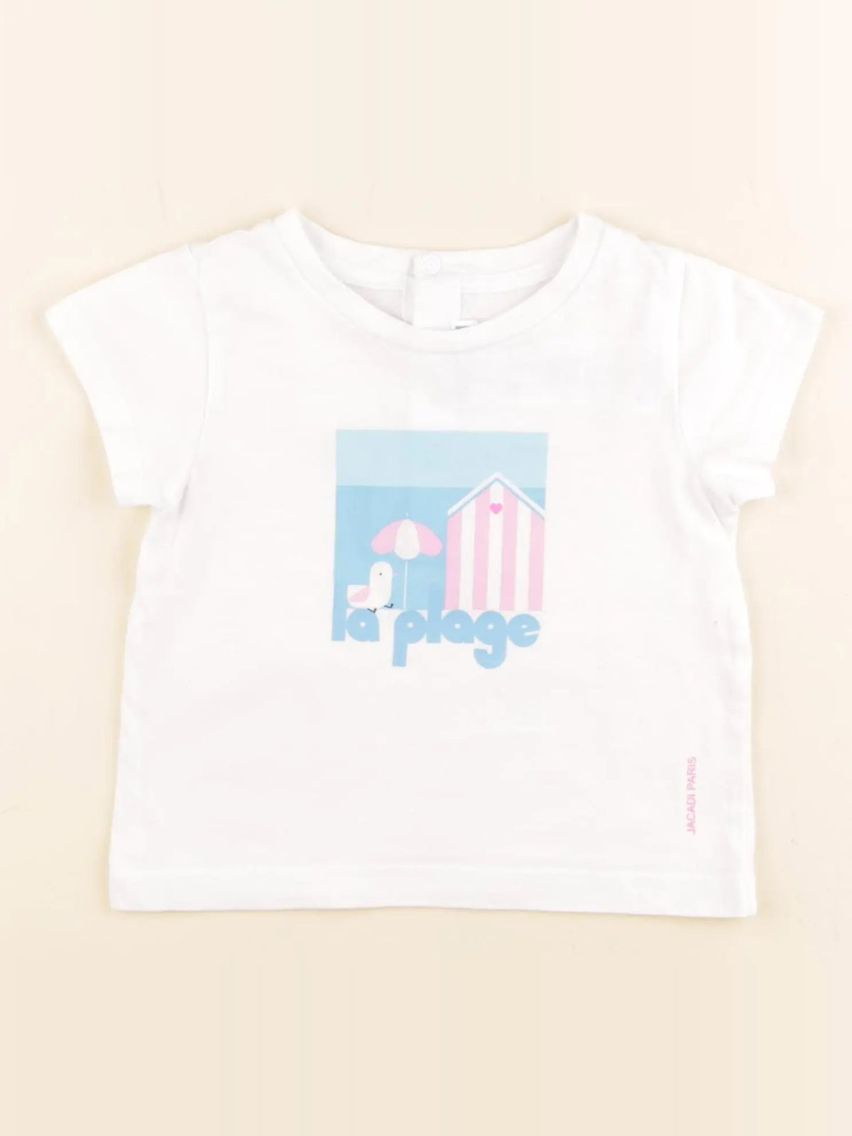 Jacadi - tee-shirt bleu - 18 mois