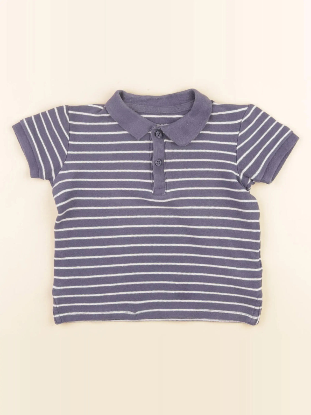 Vertbaudet - polo bleu - 3 ans