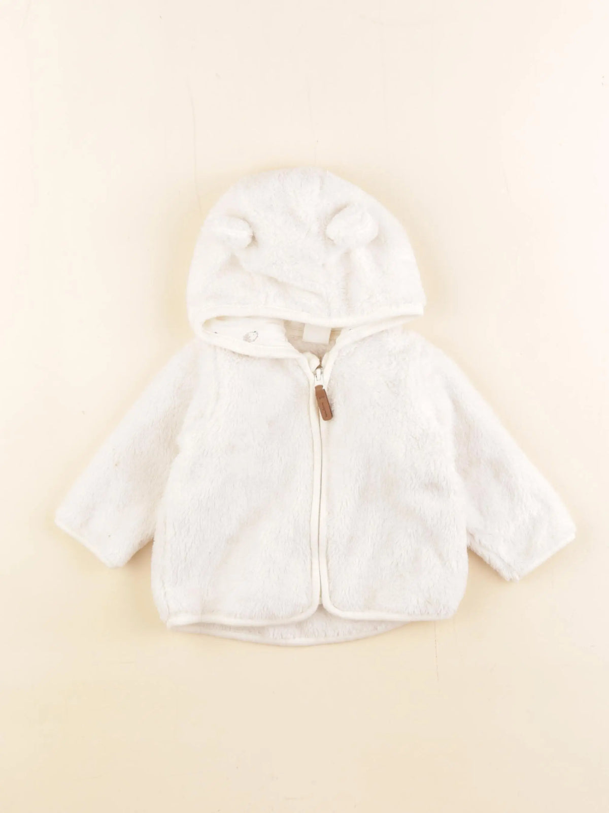 H&M - veste beige - 2/4 mois