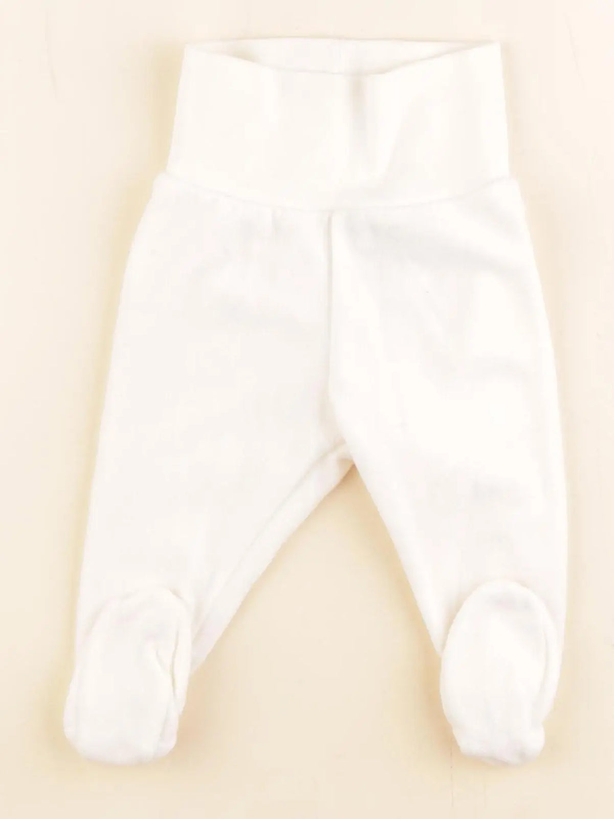 H&M - legging doublé beige - 2/4 mois