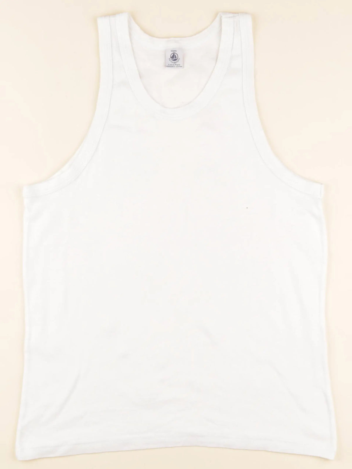 Petit Bateau - maillot de corps blanc - 16 ans
