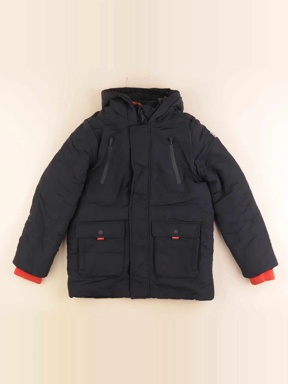 Okaidi - parka noir - 10 ans
