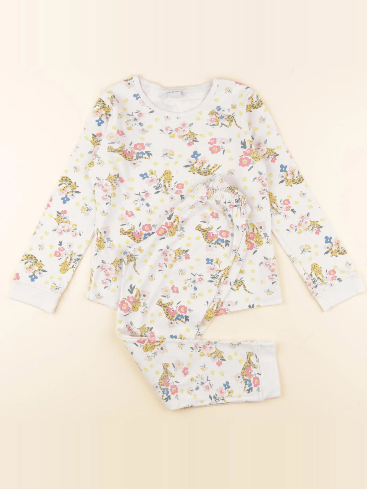 Petit Bateau - pyjama coton multicolore - 6 ans