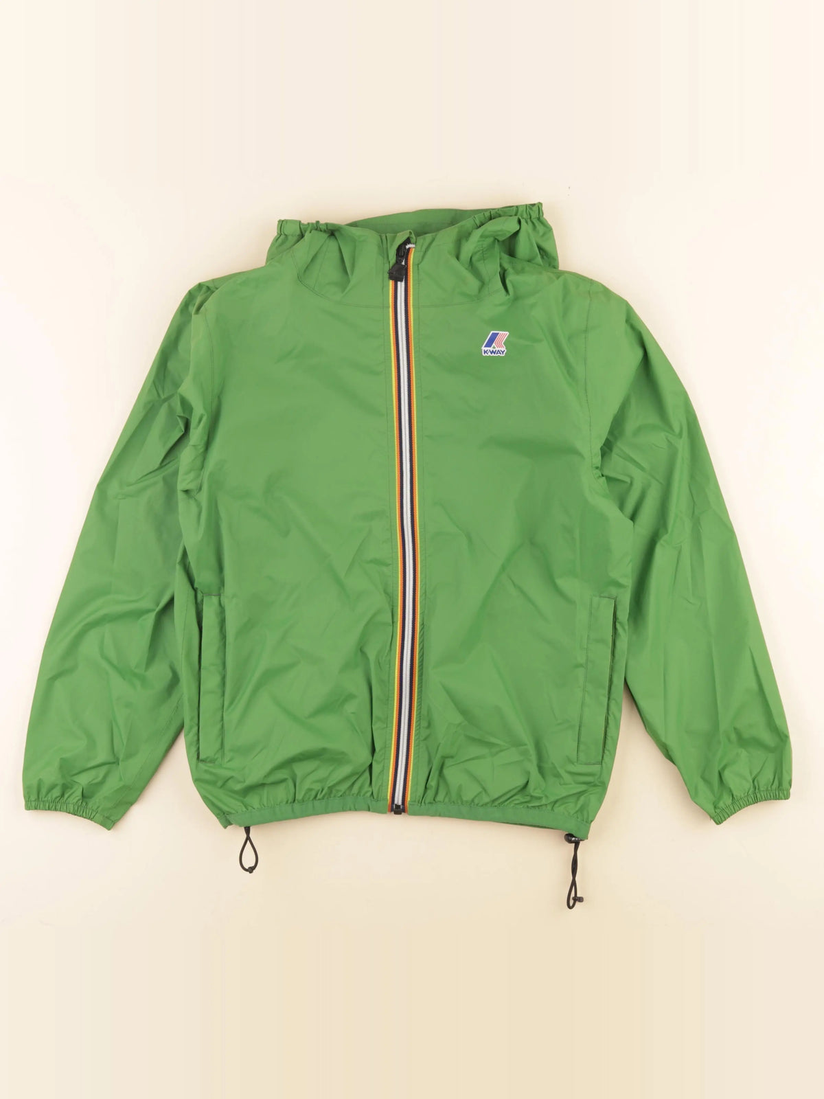 K-Way - imperméable vert - 10 ans