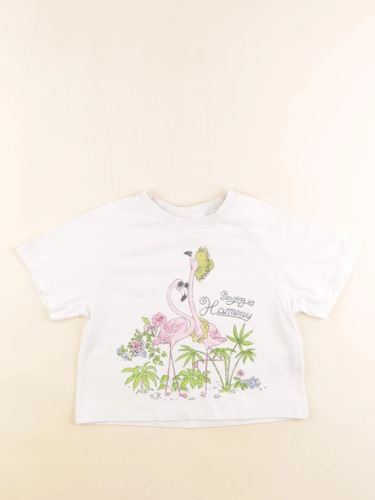 Zara - tee-shirt blanc - 6/7 ans