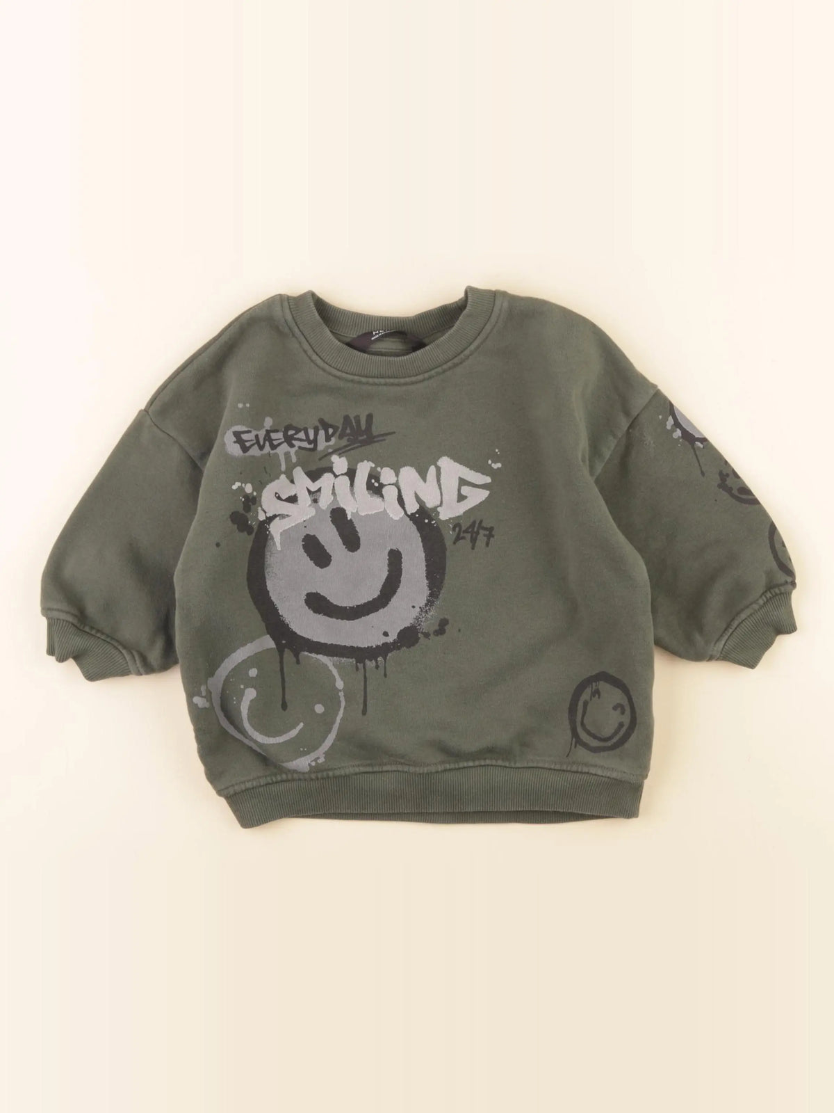 Next - sweat vert - 2/3 ans