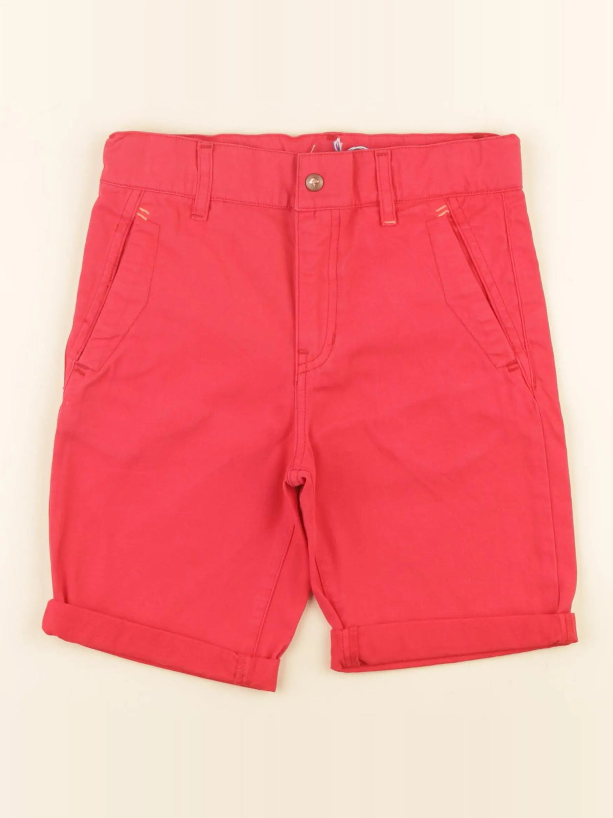 Billy Bandit - short rouge - 10 ans