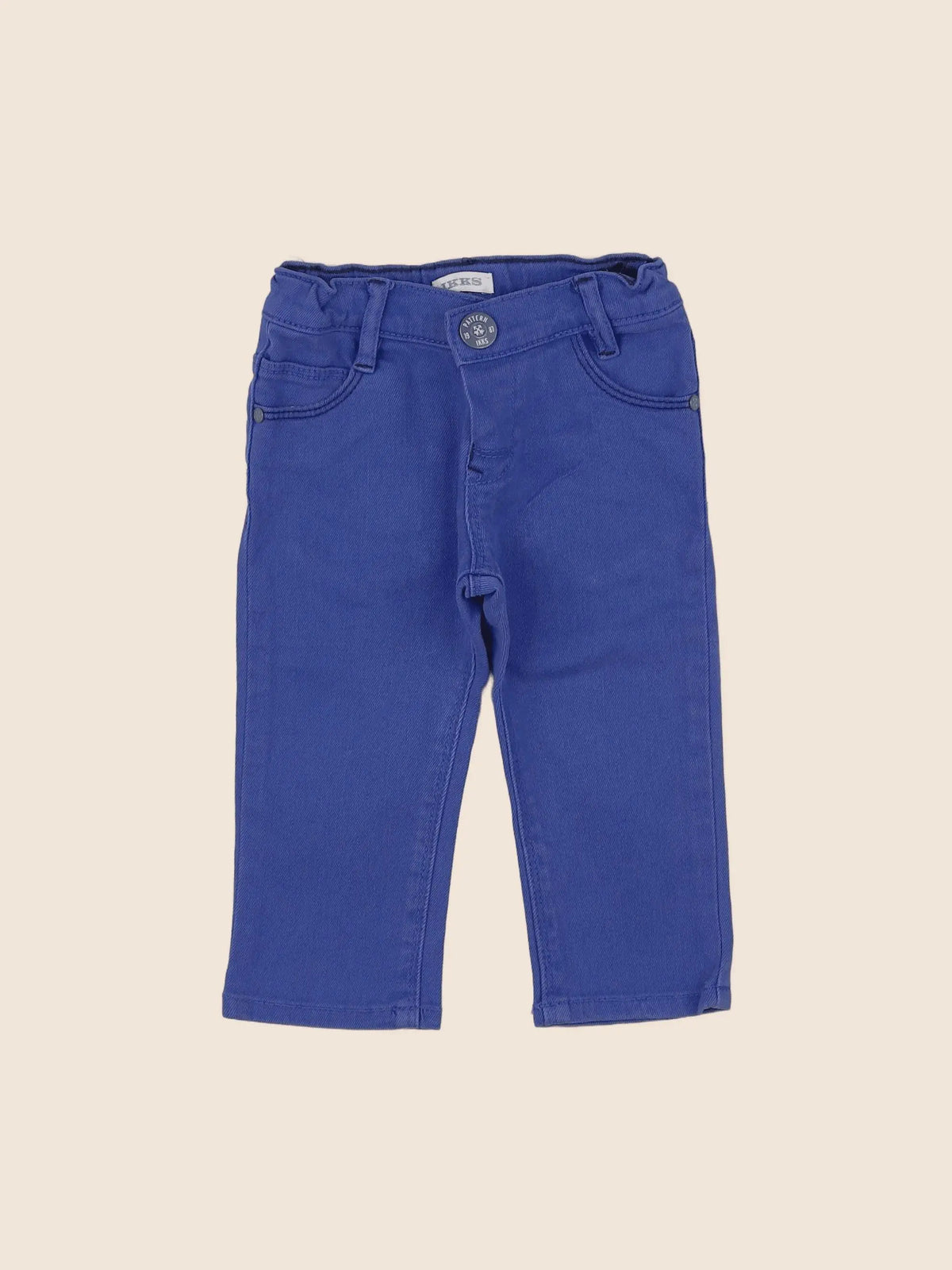 IKKS - pantalon bleu - 12 mois