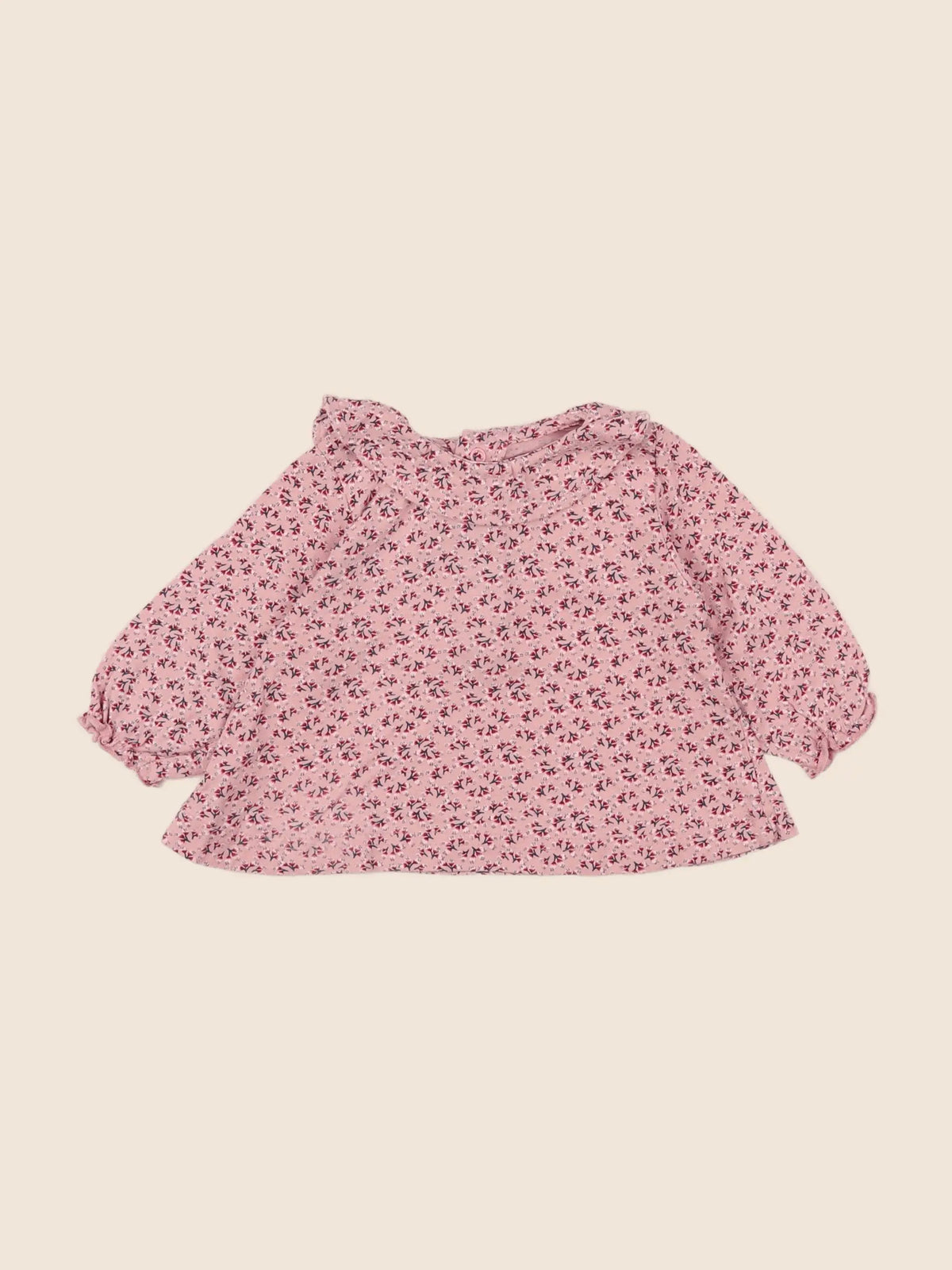 Bouchara - tee-shirt rose - 3 mois
