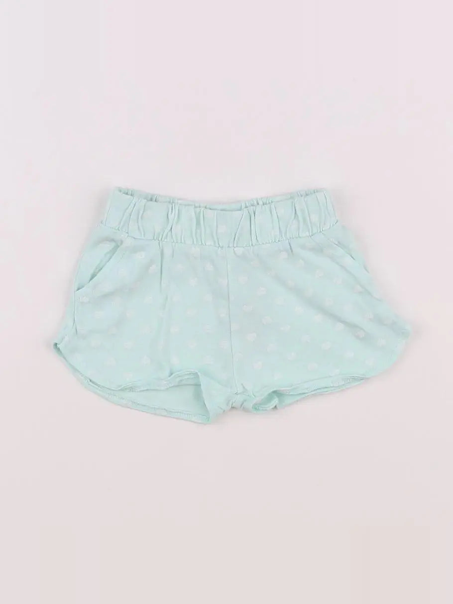 Vertbaudet - short bleu - 3 mois