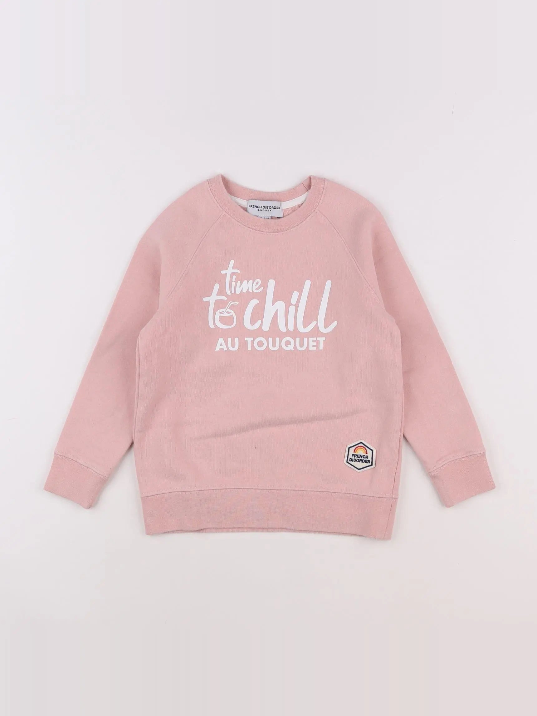 French Disorder - sweat rose - 5/6 ans