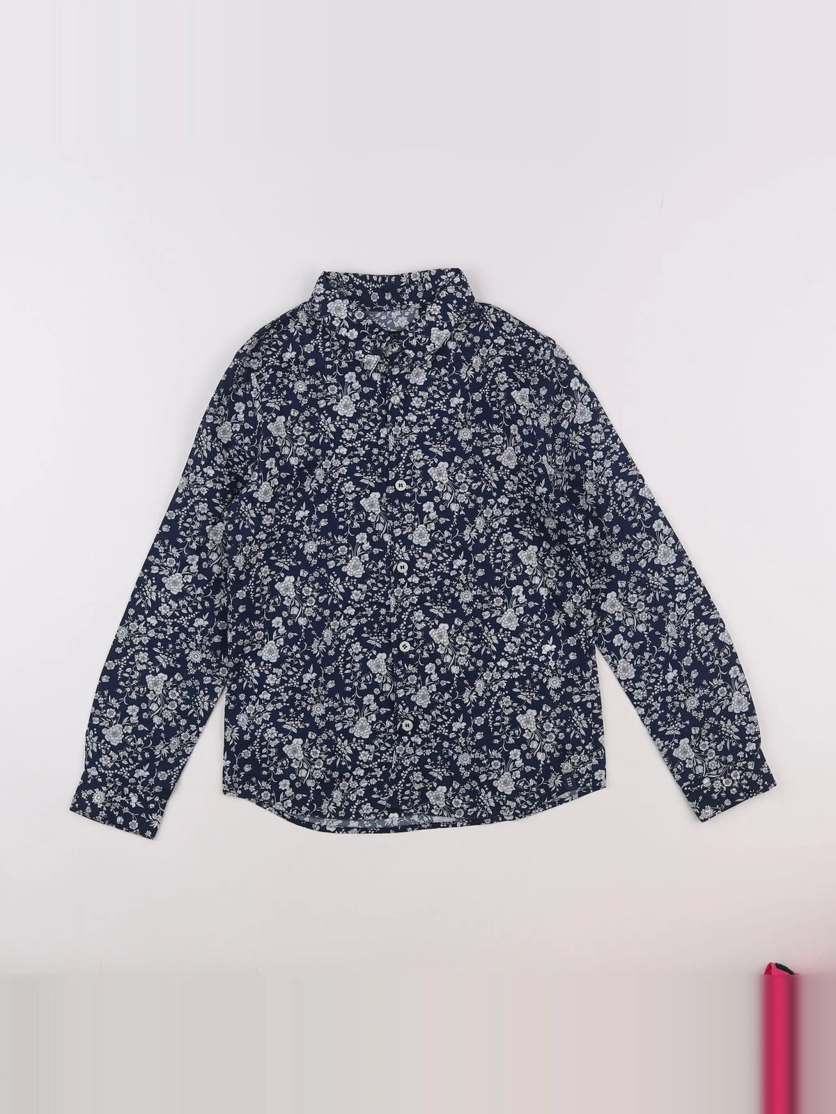 IKKS - chemise blanc, bleu - 8 ans
