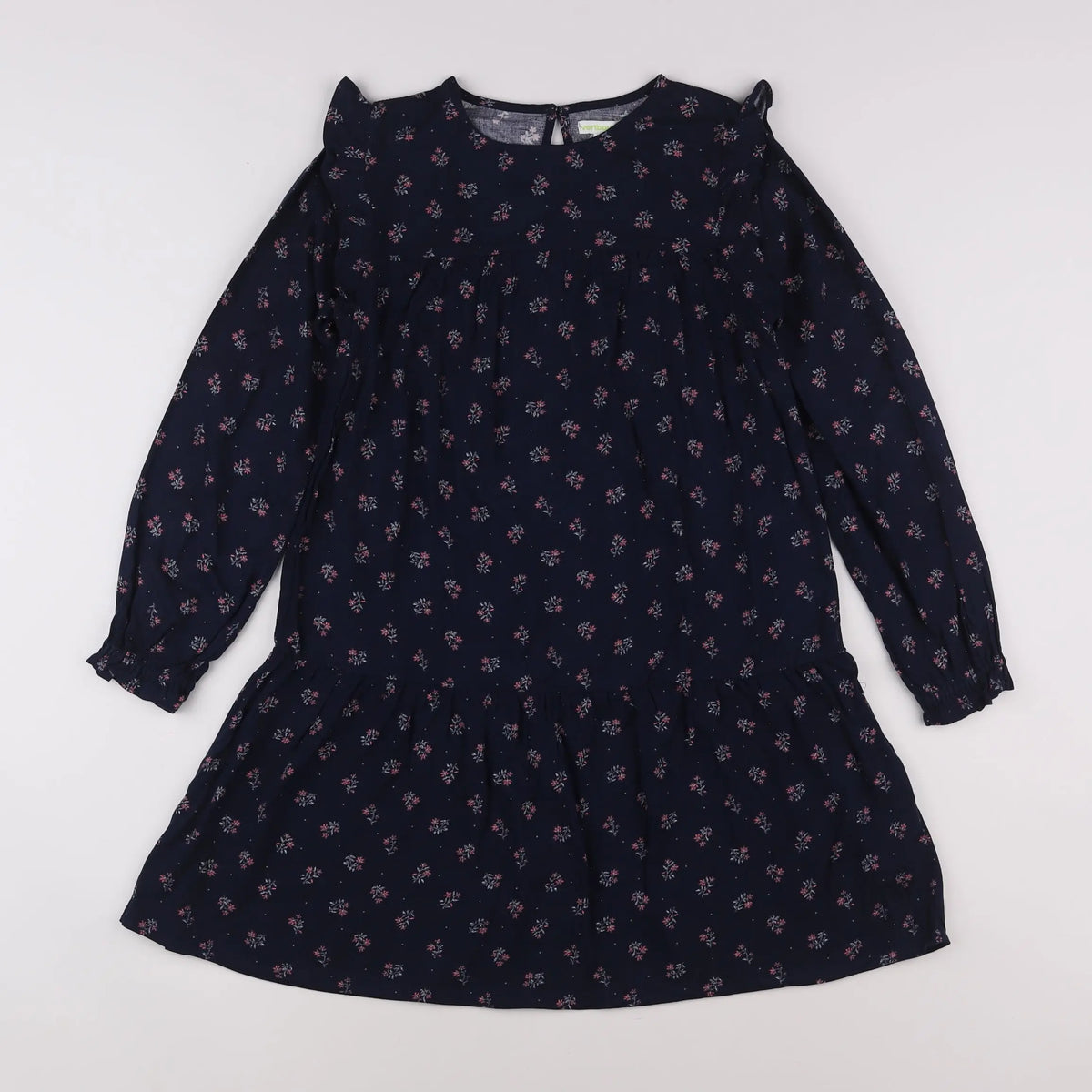 Vertbaudet - robe bleu - 10 ans