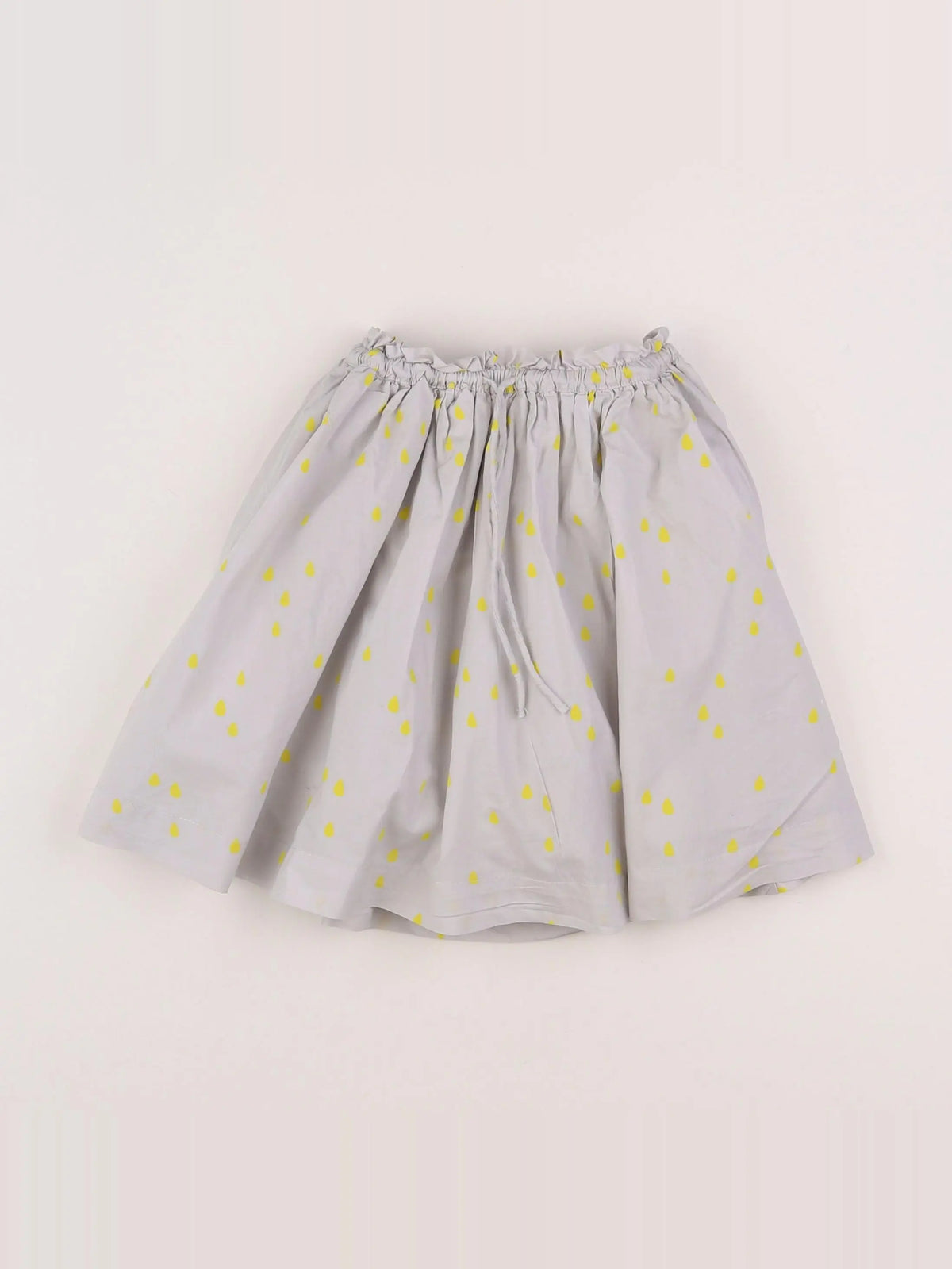 Monoprix - jupe gris - 3/4 ans