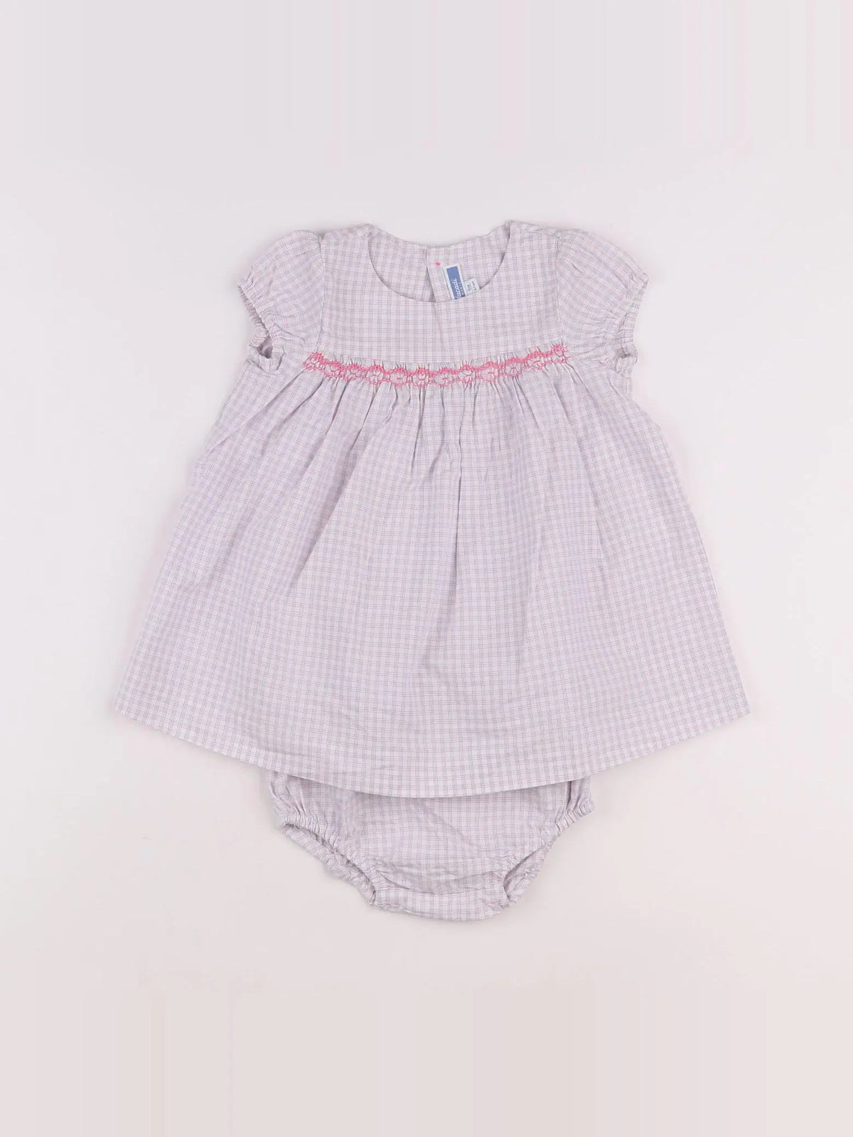 Jacadi - robe rose - 6 mois
