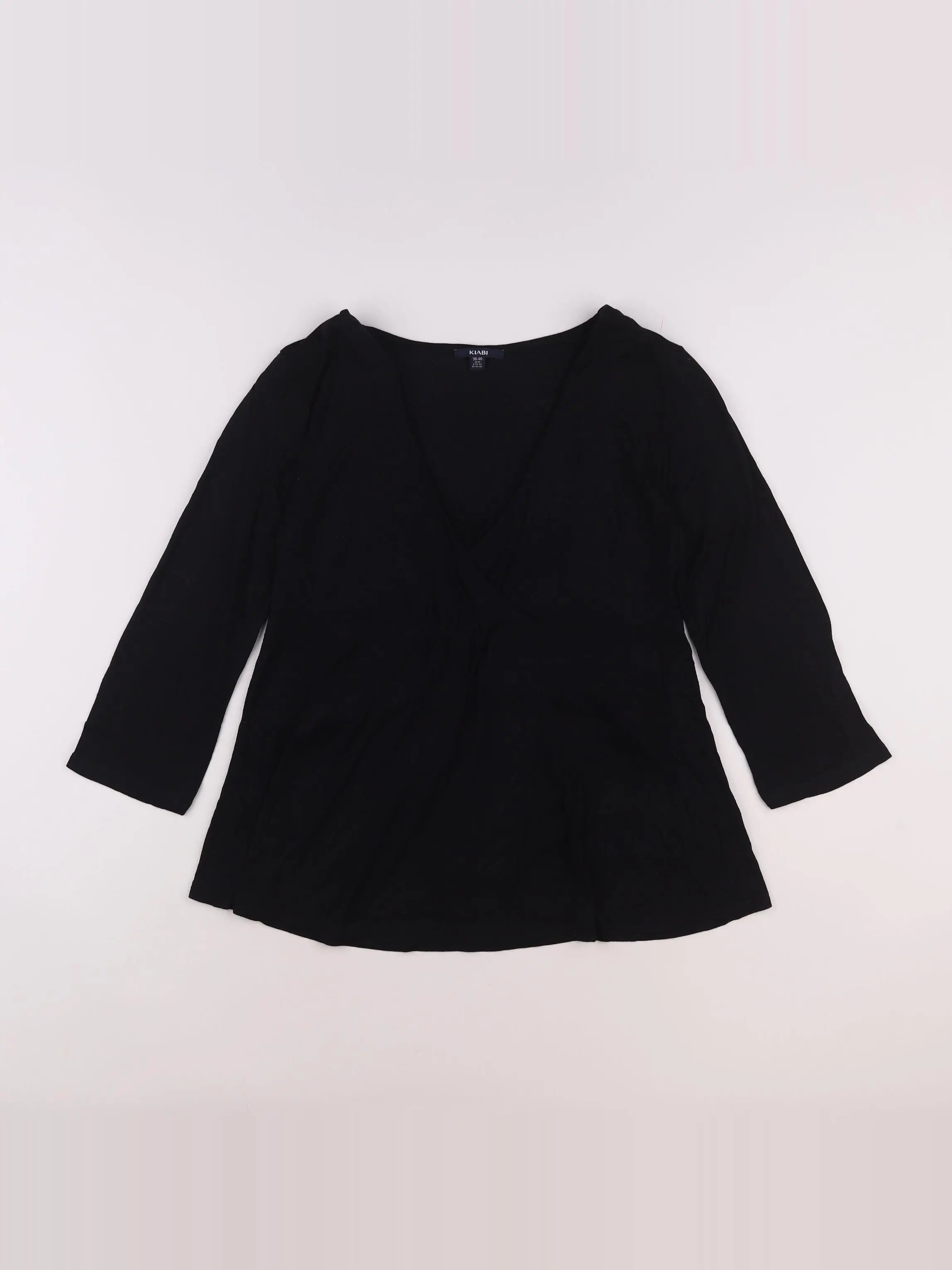 Kiabi - tee-shirt grossesse noir - 38 à 40